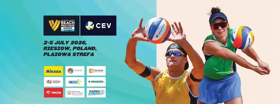 2026 VW Beach Pro Tour Futures Rzeszów - Puchar Świata w siatkówce plażowej Kobiet i Mężczyzn