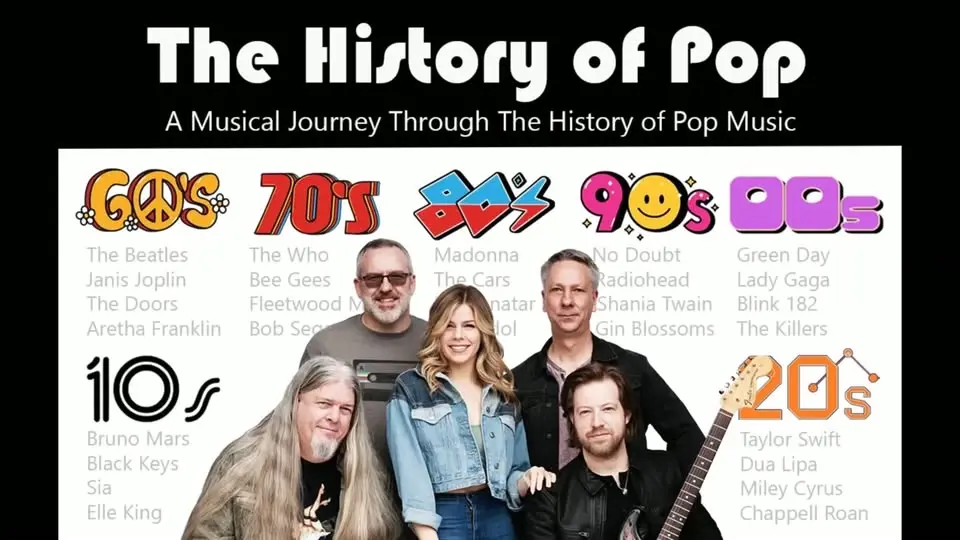 The History of Pop Show at Fontana Summer Concerts