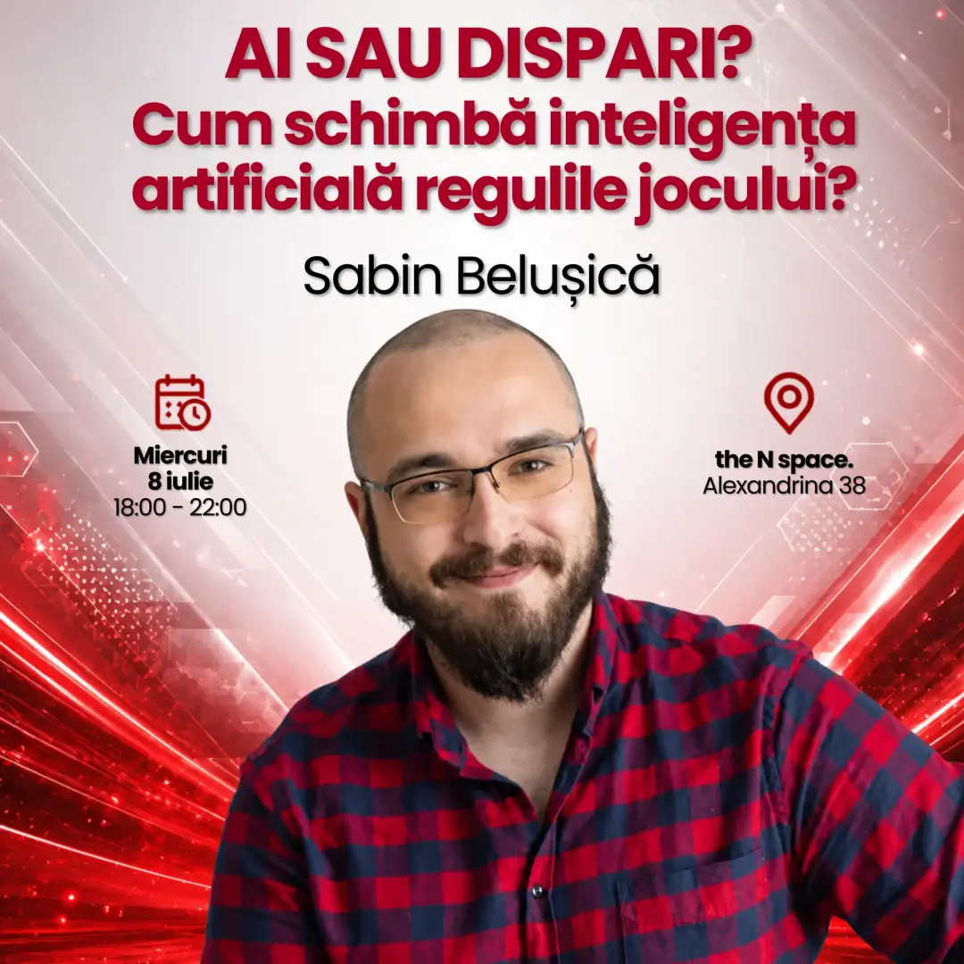 RBC #402: AI sau Dispari: Cum schimbă Inteligența Artificială regulile jocului în business - Sabin Belușică