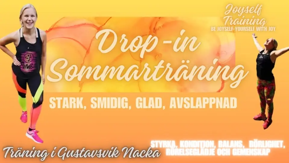 Utomhusträning i Gustavsvik Nacka, drop-in