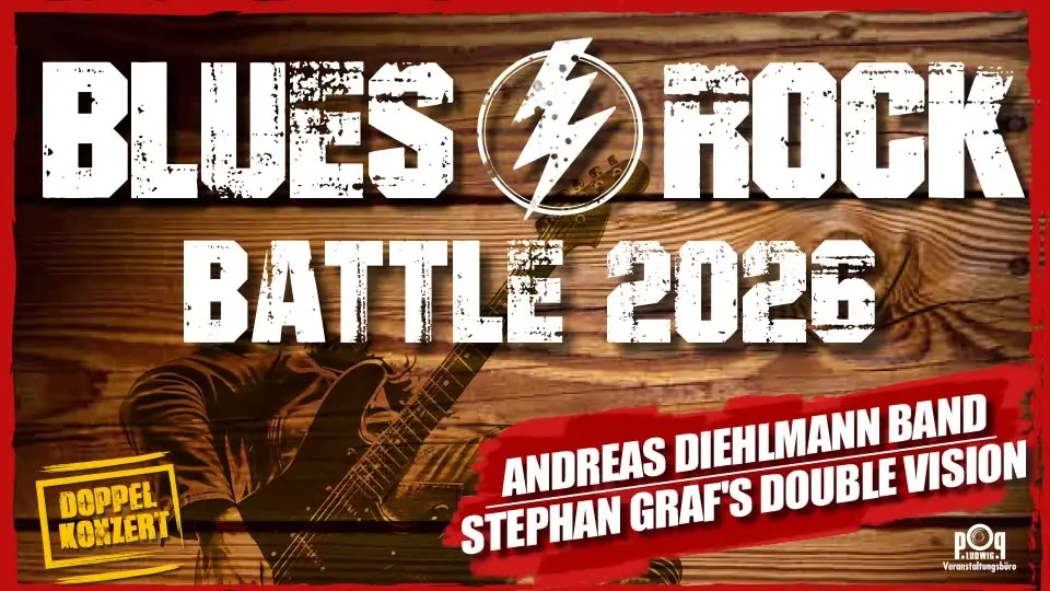 BluesRockBattle 2026 Andereas Diehlmann Band & Stephan Graf's Double Vision