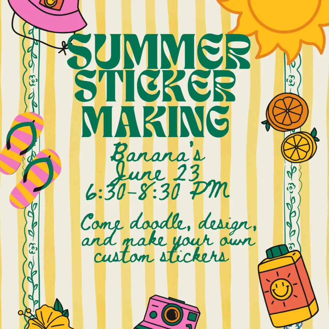 SUMMER STICKER MAKING