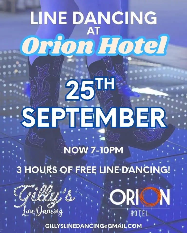 Line Dancing at Orion Hotel