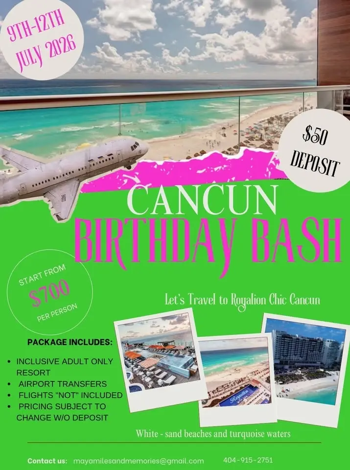 Cancun Birthday Bash