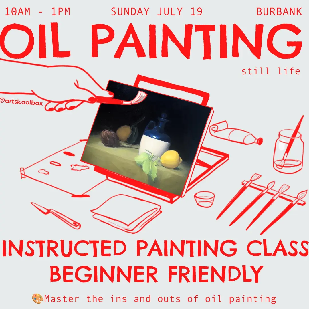 Oil Painting Class - Still Life
