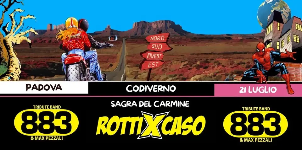 ROTTI X CASO ★ TRIBUTO 883 ★ CODIVERNO (PD)