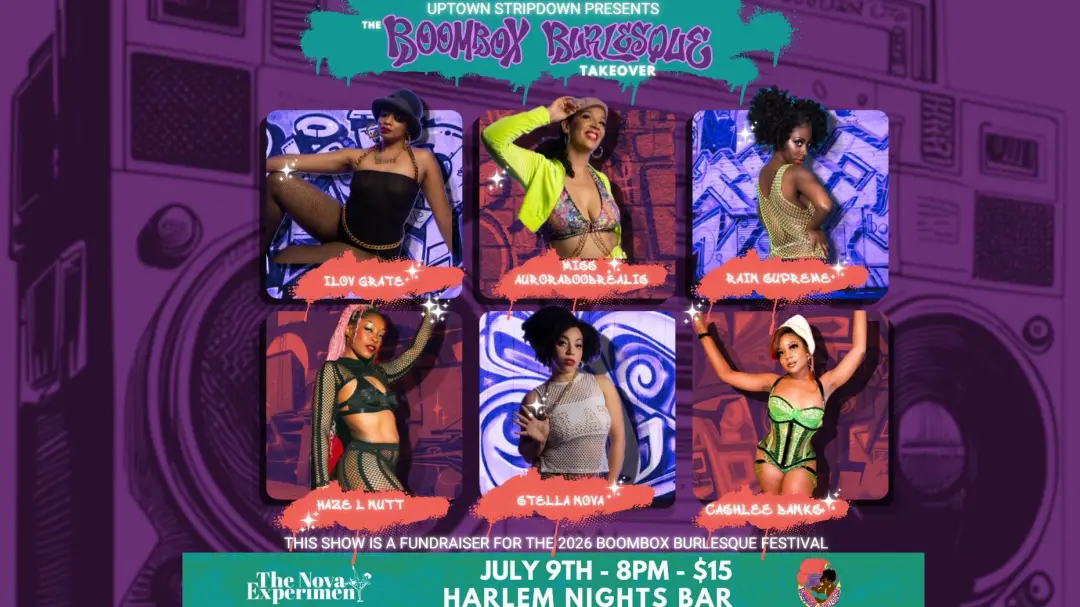 Uptown Stripdown Presents: The Boombox Burlesque Fundraiser