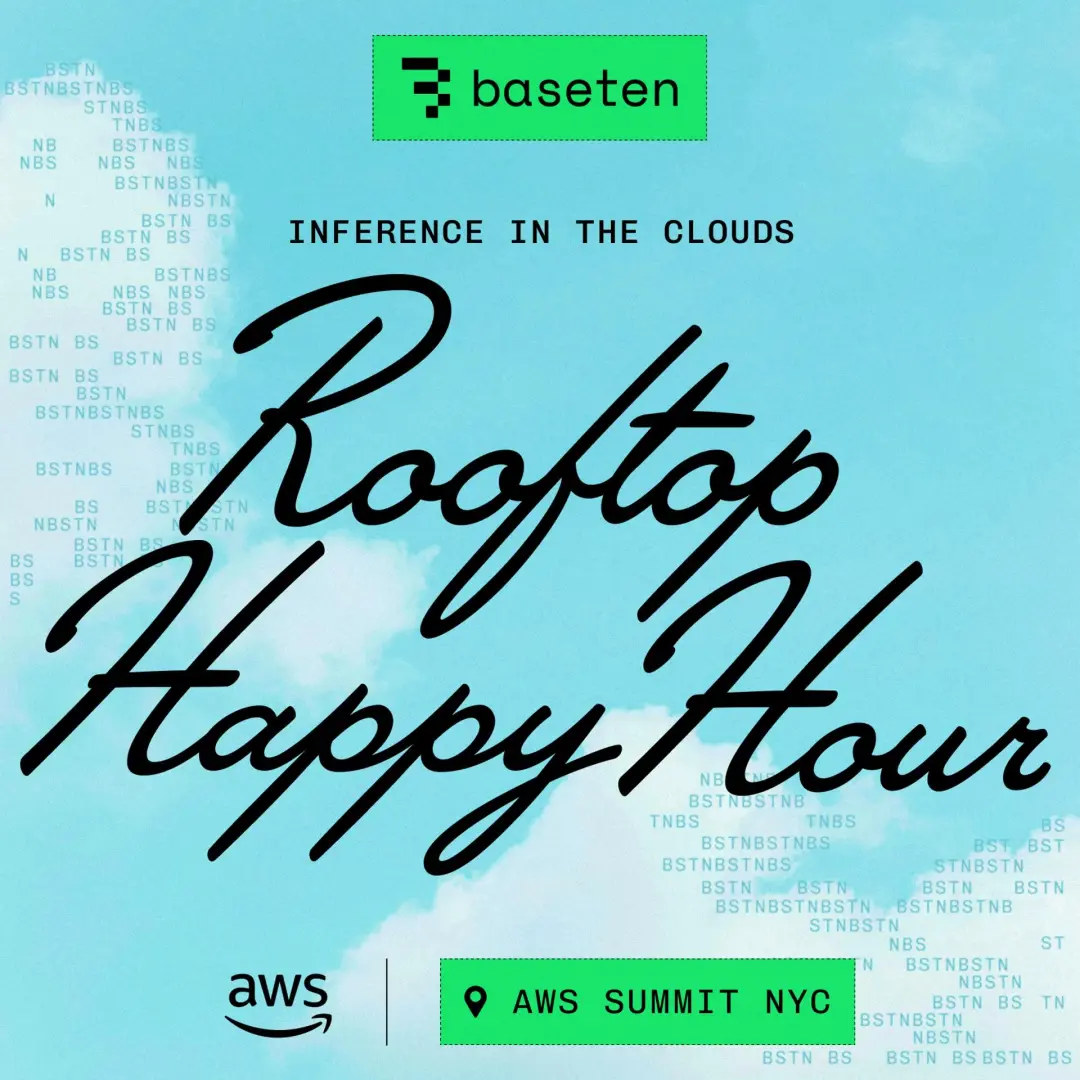 Inference in the Clouds: A Rooftop Happy Hour at AWS Summit
