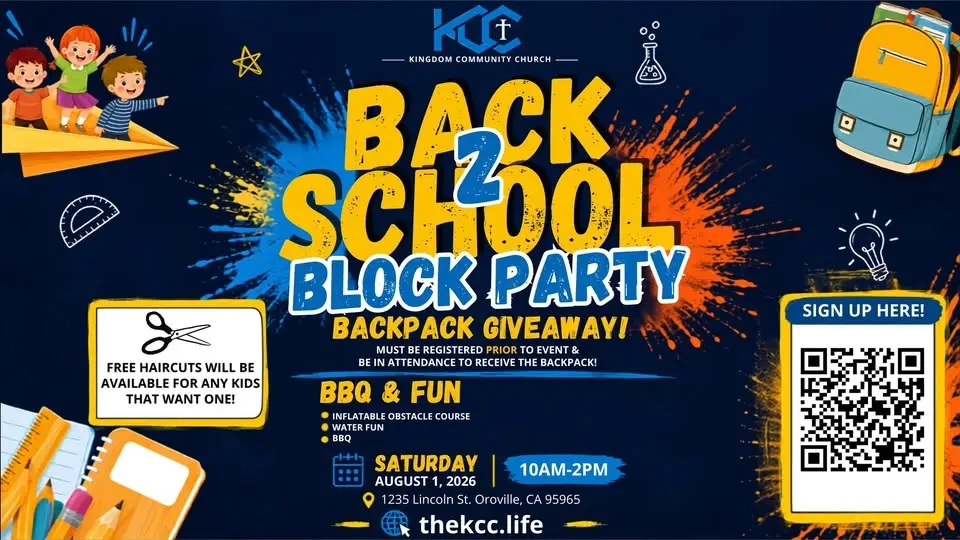 Back 2 School Outreach & Backpack Giveaway