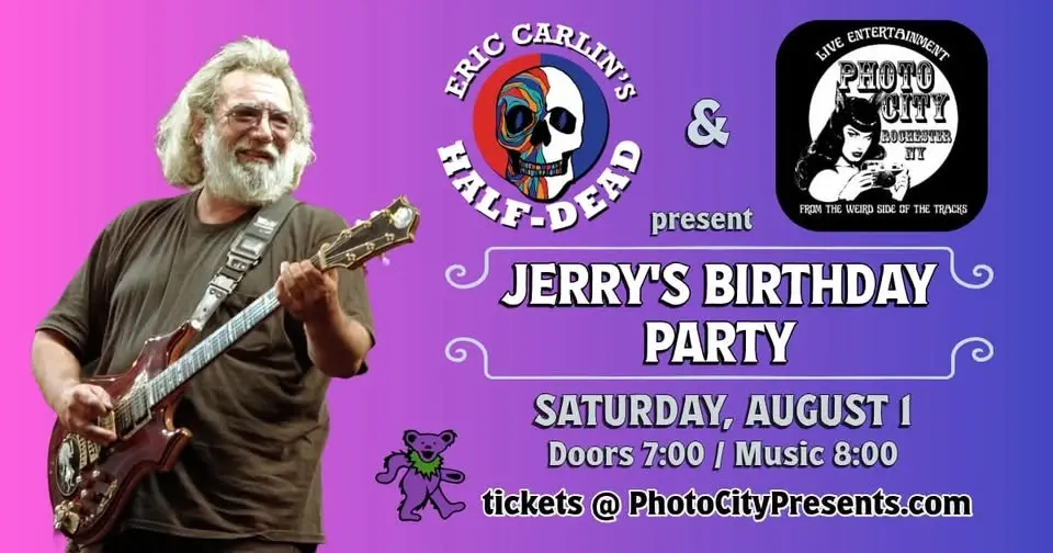 Jerry Garcia's Birthday Party - feat: Eric Carlin's Half-Dead