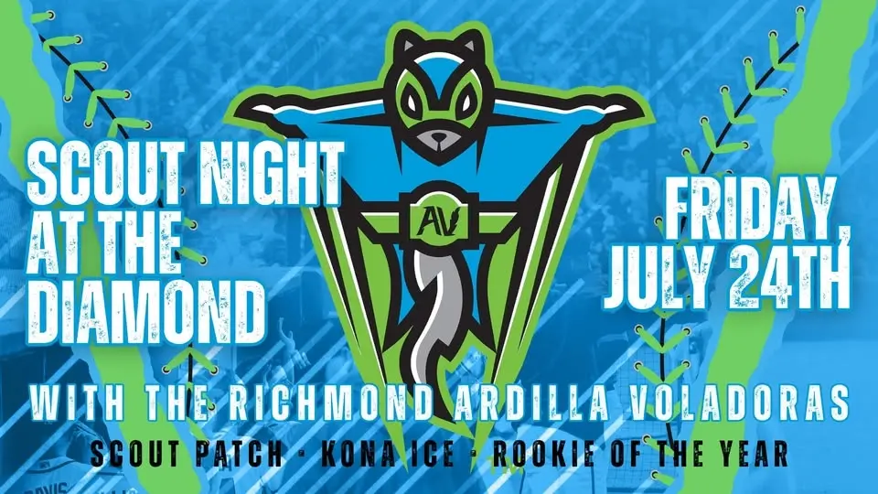 Scout Night at the Diamond with the Richmond Flying Squirrels