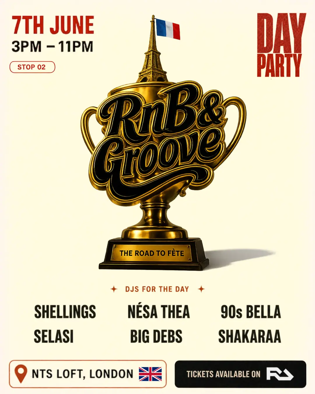 RnB & Groove: Day Party at NTs Loft