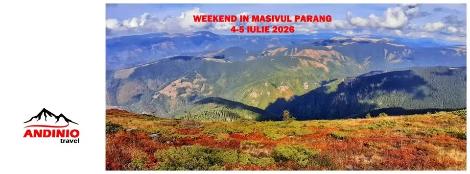 Weekend în Masivul Parâng cu Andinio Travel