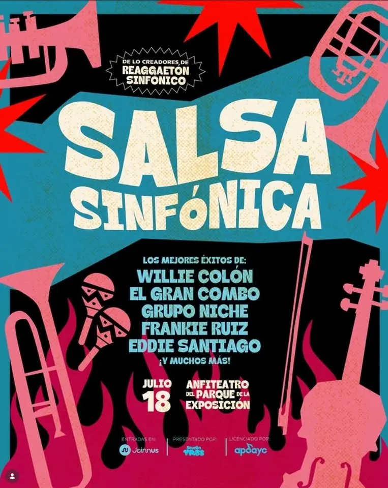 Salsa Sinfónica en Lima - 18 julio - Parque de la exposición