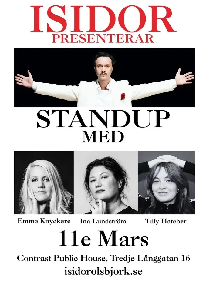 PREMIÄR ISIDOR PRESENTERAR: EMMA KNYCKARE, INA LUNDSTRÖM OCH TILLY HATCHER