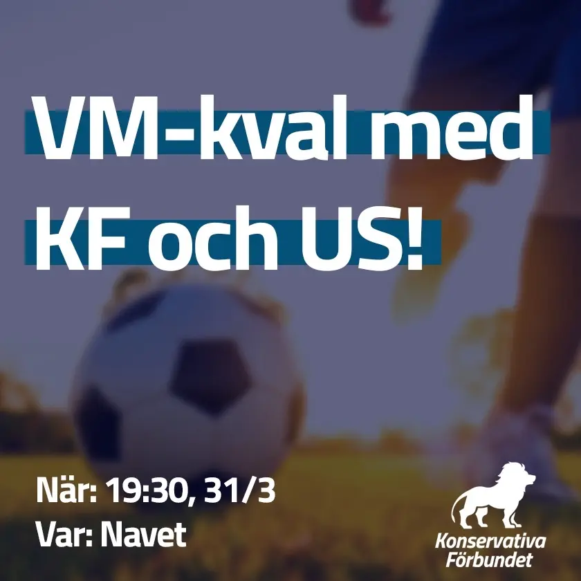 VM-kval med KF och US! 🍻⚽️ 