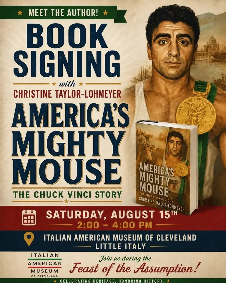 Meet the Author Book Signing- America's Mighty Mouse: The Chuck Vinci Story