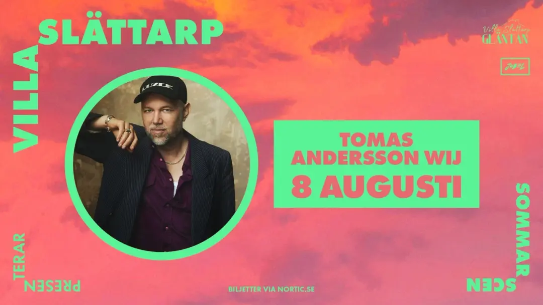 Villa Slättarp Sommarscen | Tomas Andersson Wij