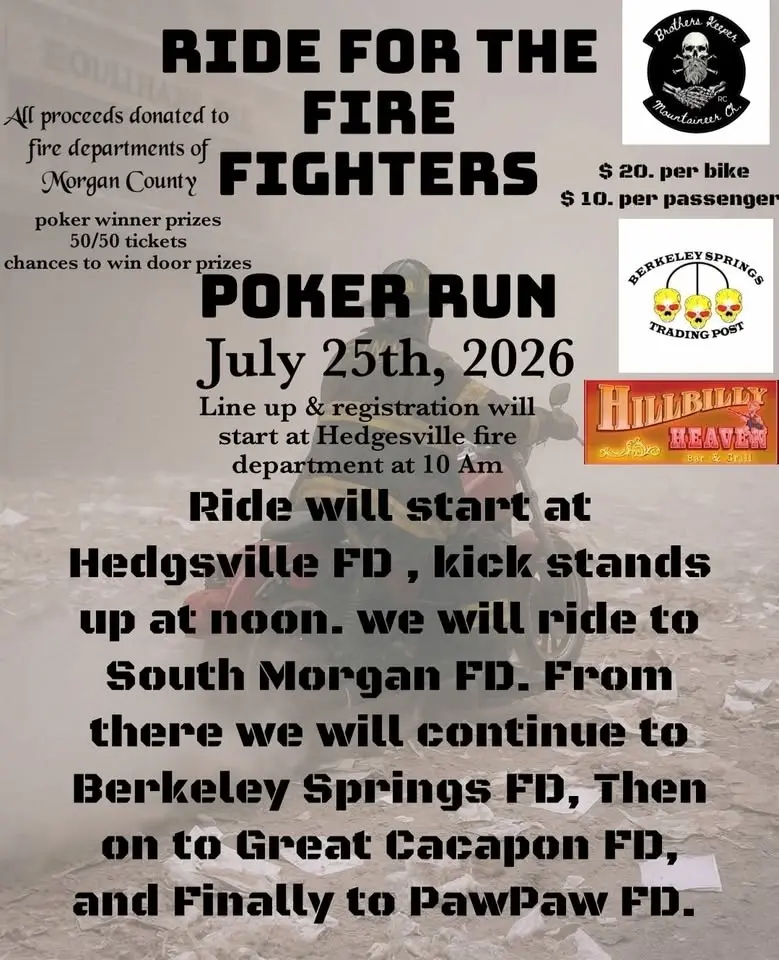 Ride for the fire fighters