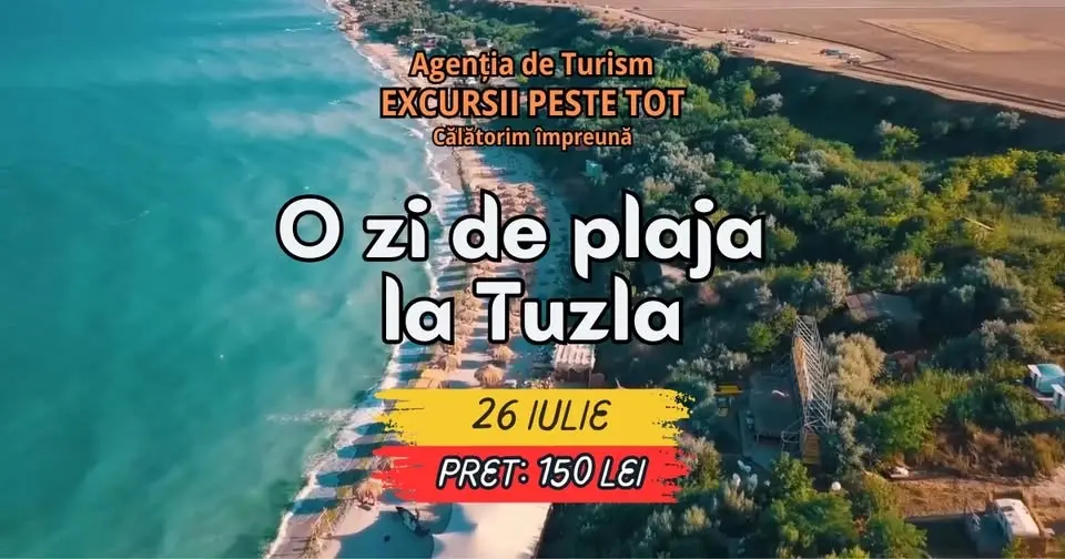 🏖️ 𝗢 𝘇𝗶 𝗱𝗲 𝗽𝗹𝗮𝗷𝗮̆ 𝗹𝗮 𝗧𝘂𝘇𝗹𝗮 – liniște, soare și valuri albastre 🌊
