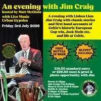An Evening with Lisboa Lion Jim Craig hosted by Matt McGlone