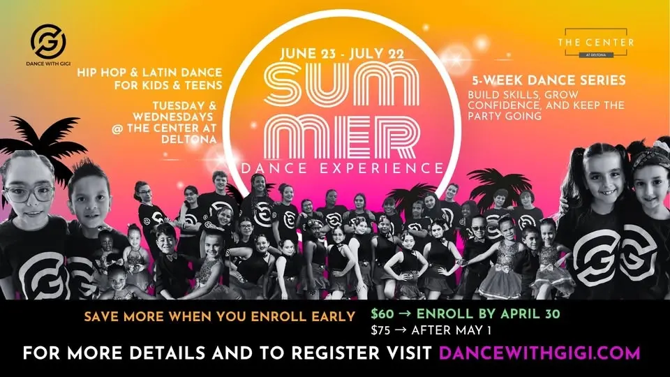 Summer Dance Experience… Kids & Teens (Hip Hop + Latin) Deltona, FL