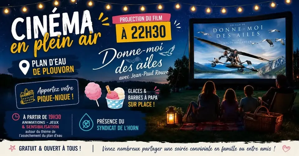 Cinéma en plein air - Plouvorn