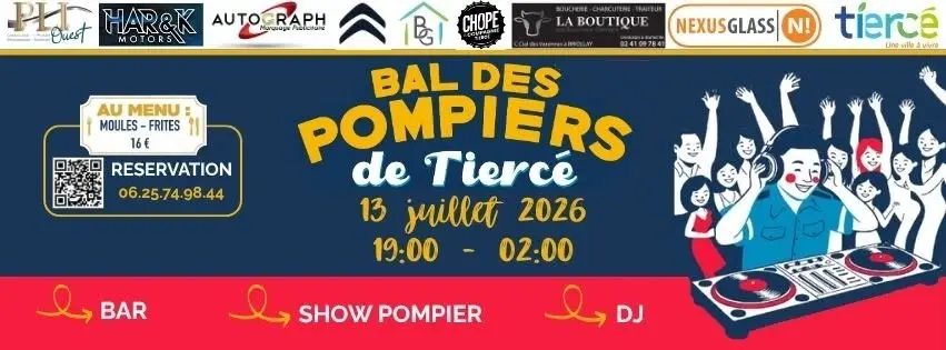 BAL DES POMPIERS DE TIERCÉ 2026