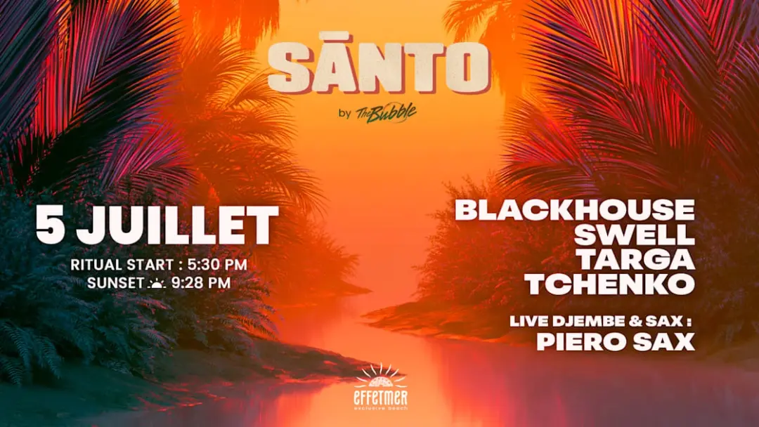 Santo - Your Sunday Ritual On The Beach