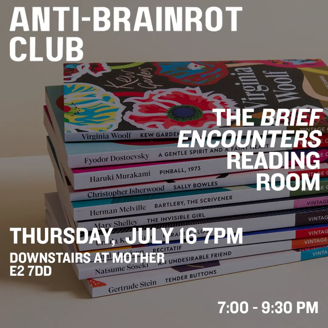 ABRC X BRIEF ENCOUNTERS: READING ROOM
