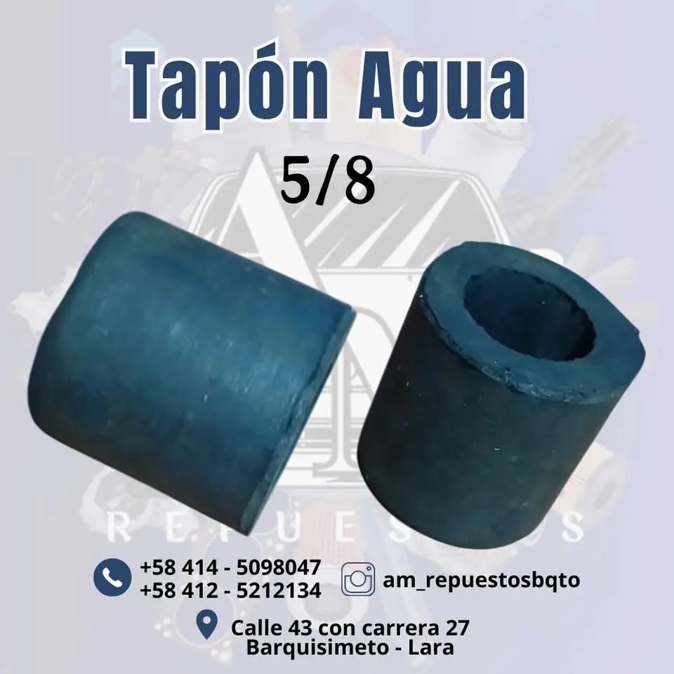 Tapón Agua 5/8