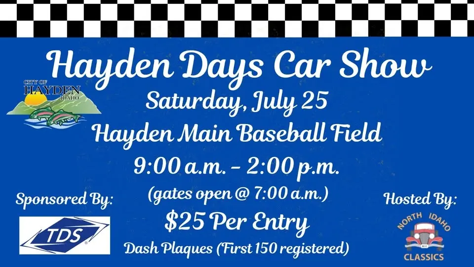 2026 Hayden Days Car Show