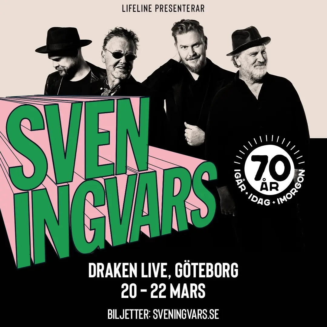 Sven Ingvars på Draken Live