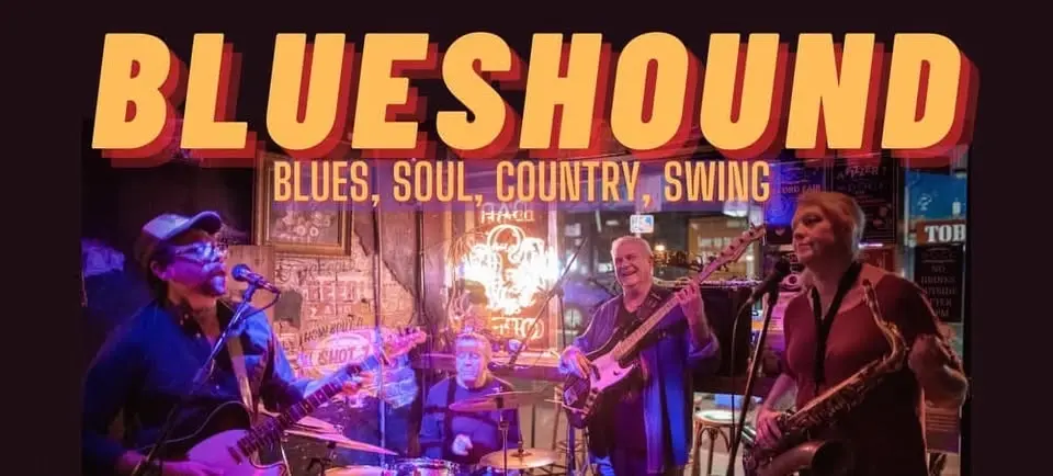 SUNDAY GOT THE BLUES: FREE! Blueshound / Paddo Lounge