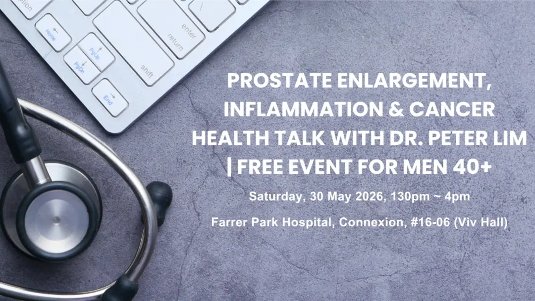 Prostate Cancer Health Talk with Dr. Peter Lim | Free Event for Men 40+