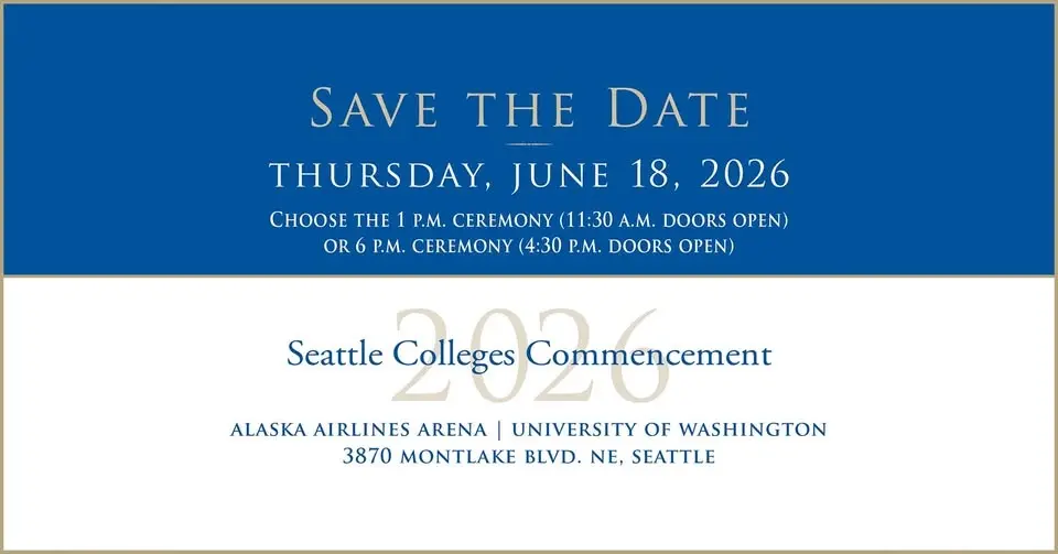 Seattle Colleges Commencement 2026
