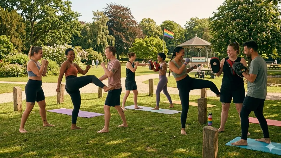 🌈 Rainbow Fitness: Muay Thai Edition