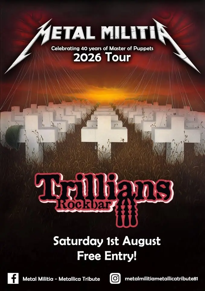 Metal Militia - Celebrating 40 years of Master Of Puppets