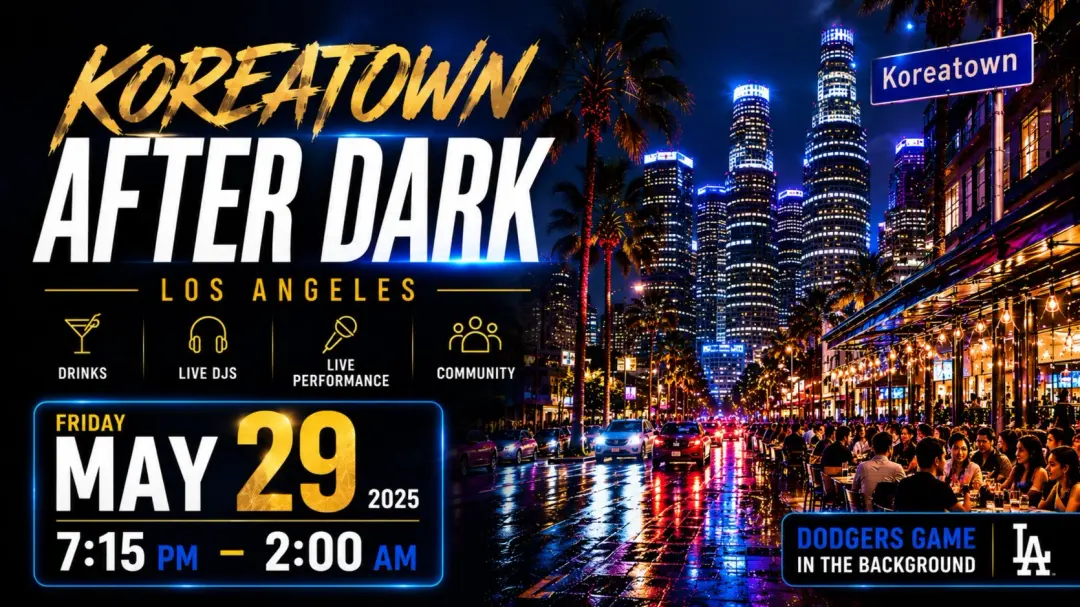 🌙LA × Japan Night in Koreatown