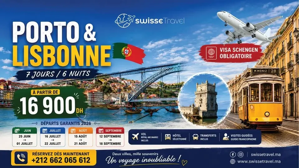 Porto & Lisbonne - Du 12 Septembre au 18 Septembre 