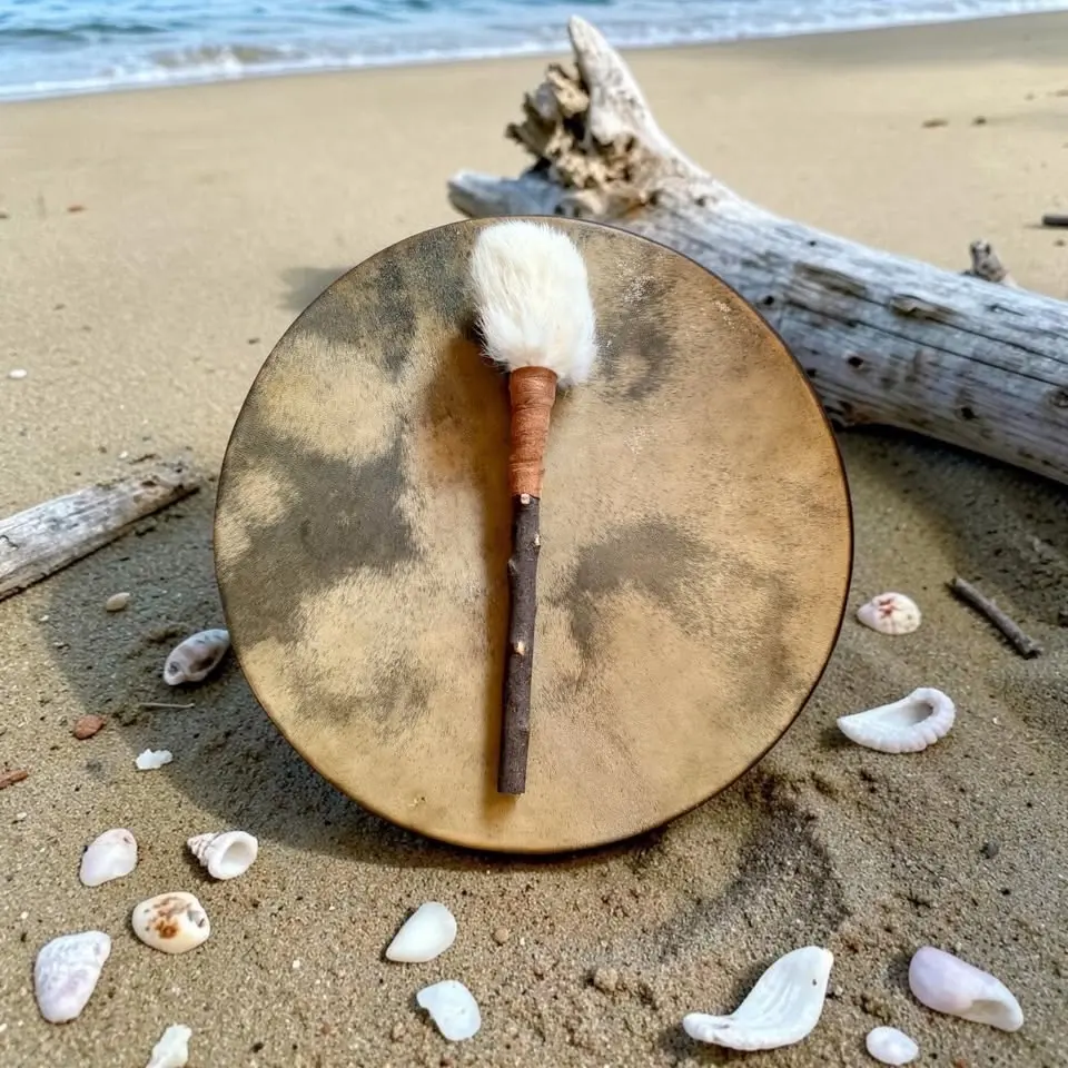 Sjamanendrum Workshop aan ZEE -VOL-