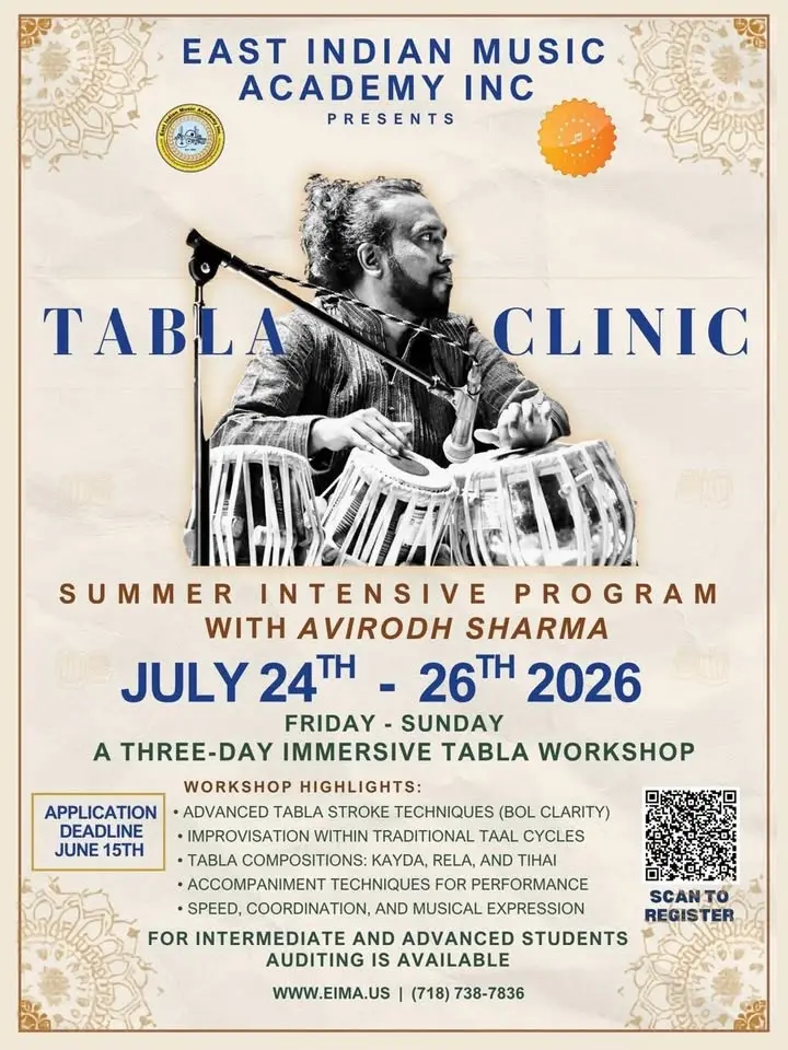 Tabla Clinic Featuring Avirodh Sharma