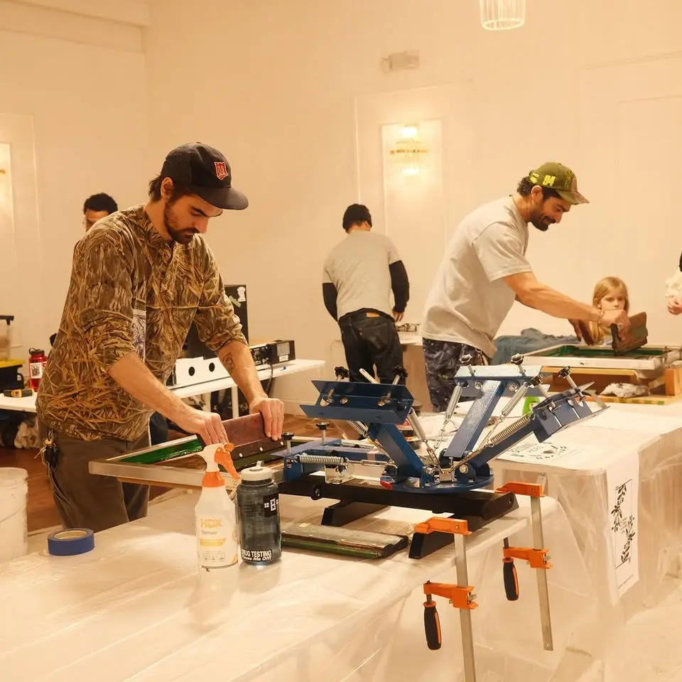You Belong Here Cash Mob (with screenprinting!)