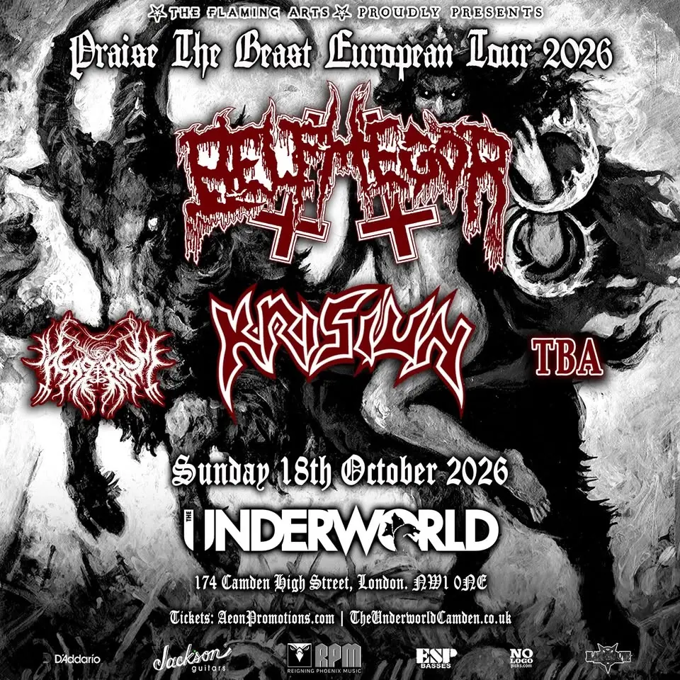 BELPHEGOR / KRISIUN / ASAGRAUM at The Underworld - London