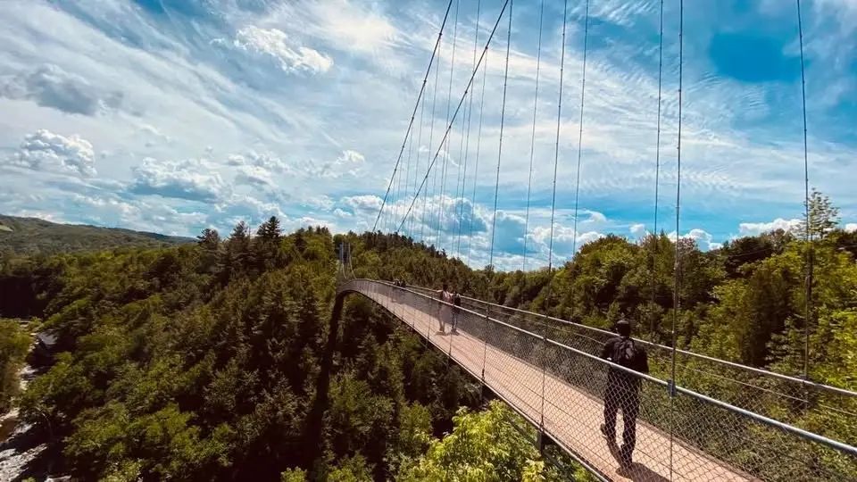 Journée Parc de la Gorge de Coaticook & Pont suspendu!
