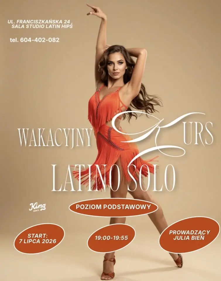 WAKACYJNY KURS LATINO SOLO🔥😍💃🏽