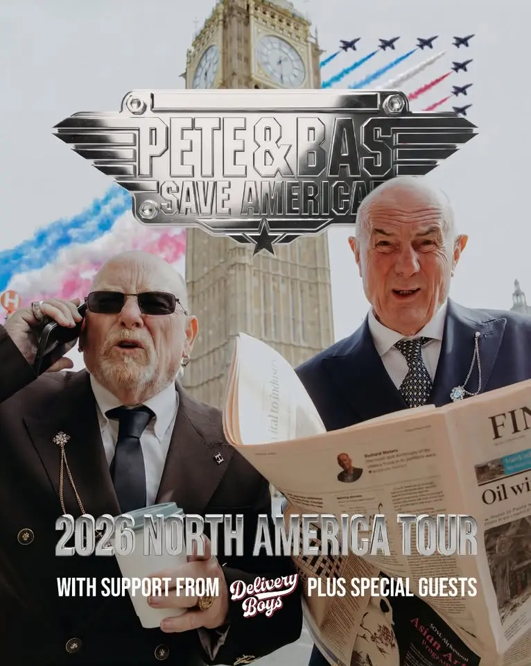 PETE & BAS: Pete & Bas Save America w/ Delivery Boys