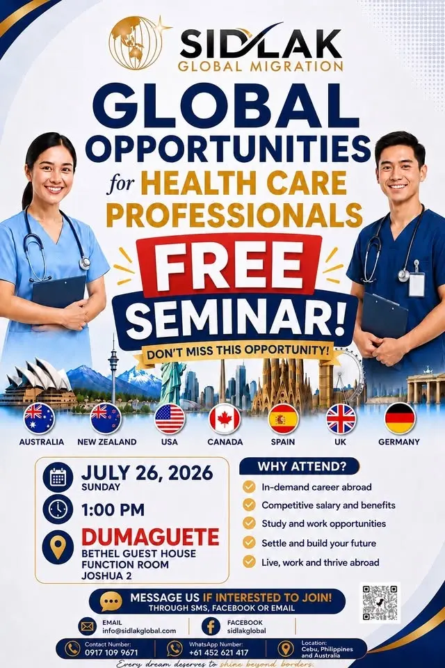 Global Opportunities for Health Care Professionals
