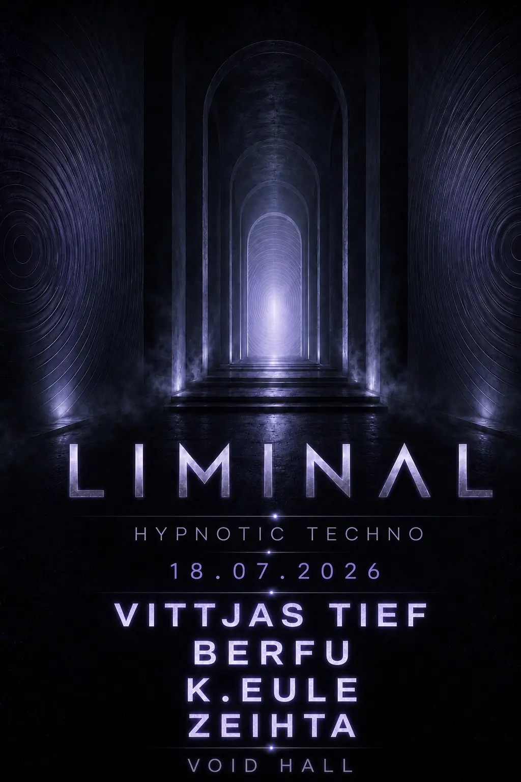 Liminal with Vittjas Tief, Berfu, K.EULE, Zeihta