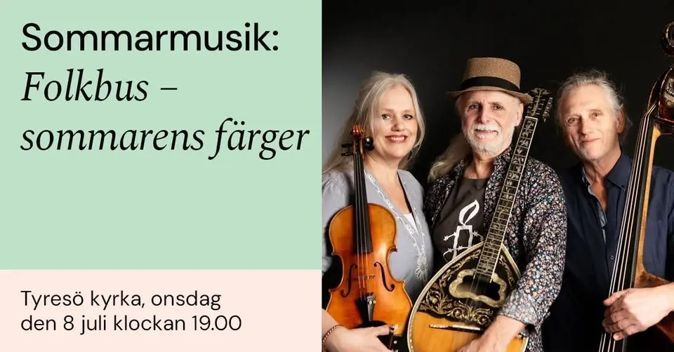 Sommarmusik: Folkbus – sommarens färger